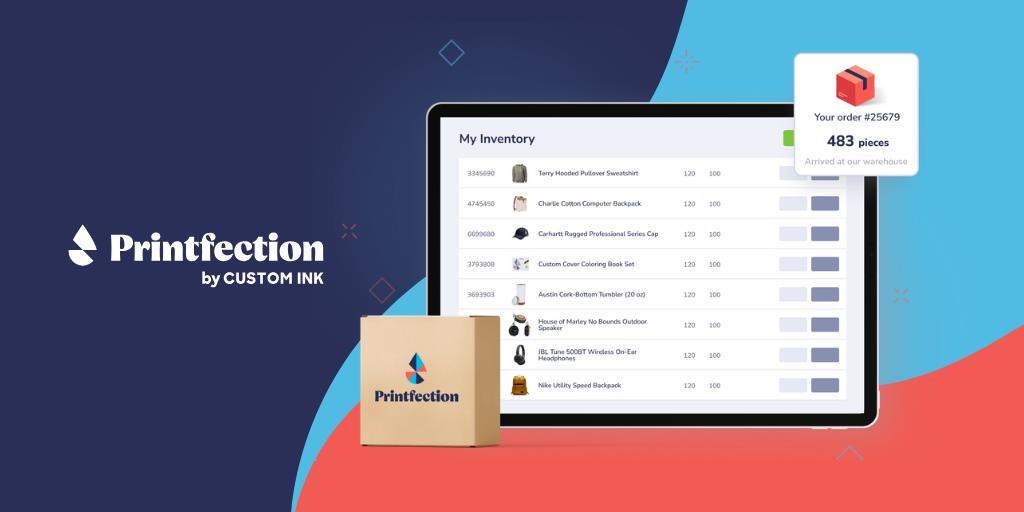 Top Swag Vendors_Printfection Printfection swag platform example
